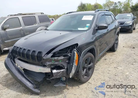 2018 Jeep Cherokee Latitude Fwd из США, поврежденный, VIN 1C4PJLCB4JD544828